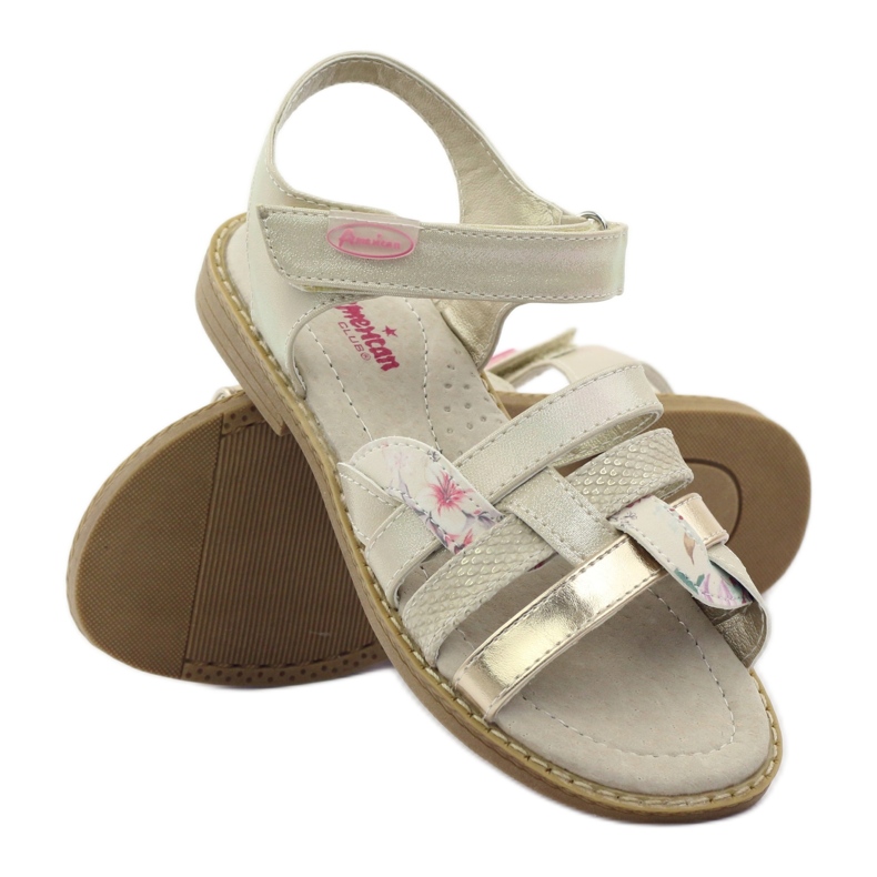 American Club American Sandals Gladiatori beige golden 3 American Club American Sandals Gladiatori beige golden 3