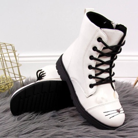 Warm girls boots Jr EVE319B white 1 Warm girls boots Jr EVE319B white 1