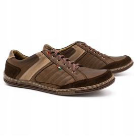 Olivier leather men's shoes 236GT brown 2