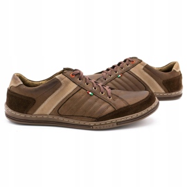 Olivier leather men's shoes 236GT brown 4