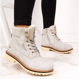 Women's insulated boots News W EVE249B gray grey 1