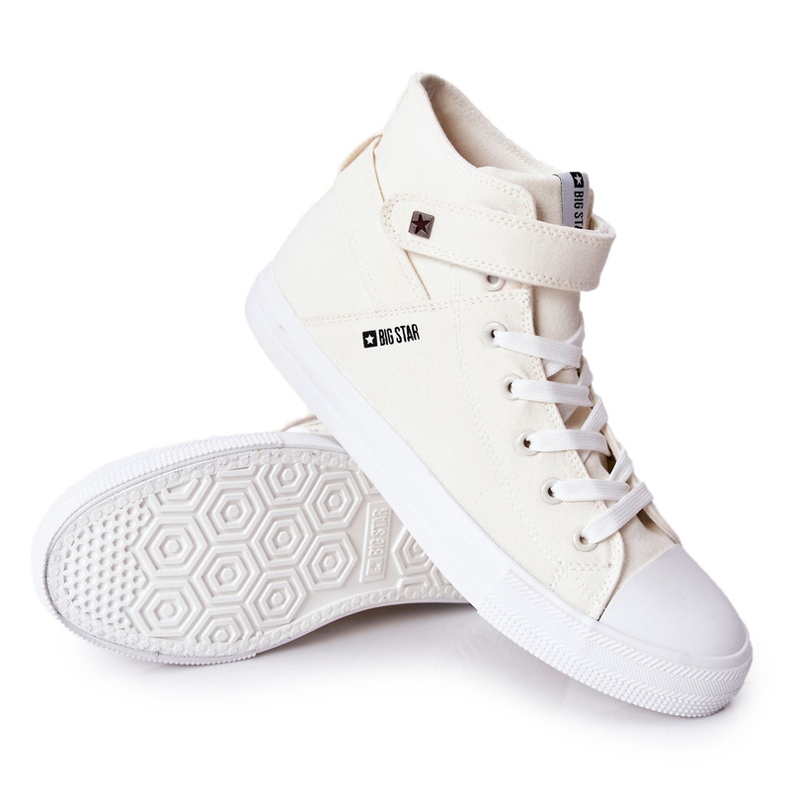 Sneakers High Big Star FF174140 White ecru 1