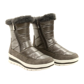 Snow boots membrane Caprice 26425-27 345 Taupe Comb beige 2 Snow boots membrane Caprice 26425-27 345 Taupe Comb beige 2