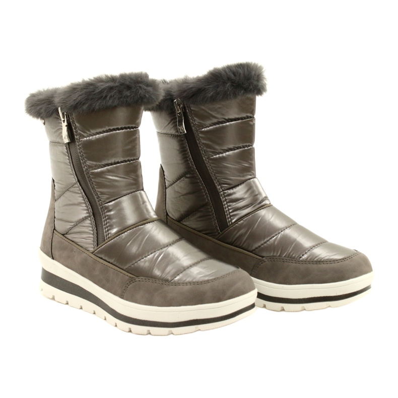 Snow boots membrane Caprice 26425-27 345 Taupe Comb beige 2 Snow boots membrane Caprice 26425-27 345 Taupe Comb beige 2
