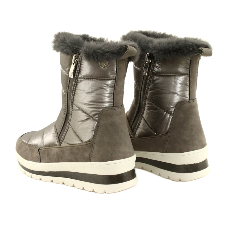Snow boots membrane Caprice 26425-27 345 Taupe Comb beige 3