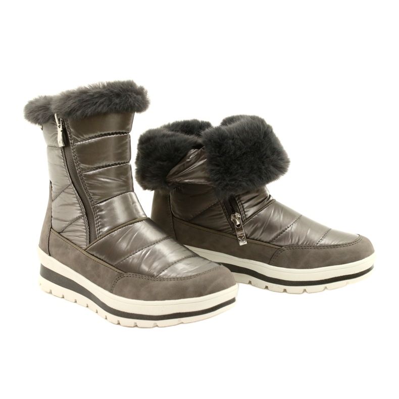 Snow boots membrane Caprice 26425-27 345 Taupe Comb beige 4 Snow boots membrane Caprice 26425-27 345 Taupe Comb beige 4