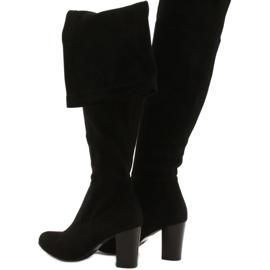 Caprice women's stretch boots 9-25500-27 044 black 4