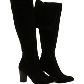 Caprice women's stretch boots 9-25500-27 044 black 3
