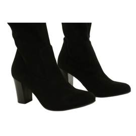 Caprice women's stretch boots 9-25500-27 044 black 6