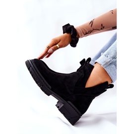 POTOCKI Black Corano Boots With A Cut Out Zip 2