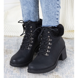 Black Loiselle fur boots 1