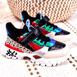 FRROCK Sport Children's Shoes With Velcro Black Be Happy beige red blue 4 FRROCK Sport Children's Shoes With Velcro Black Be Happy beige red blue 4