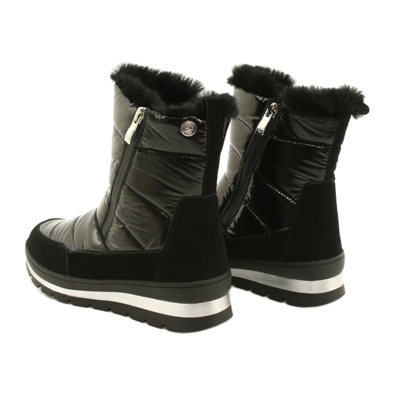 Black Snow boots with Caprice membrane 26425-27 019 3 Black Snow boots with Caprice membrane 26425-27 019 3