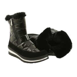 Black Snow boots with Caprice membrane 26425-27 019 4