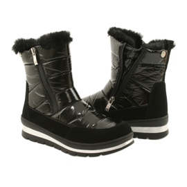 Black Snow boots with Caprice membrane 26425-27 019 5