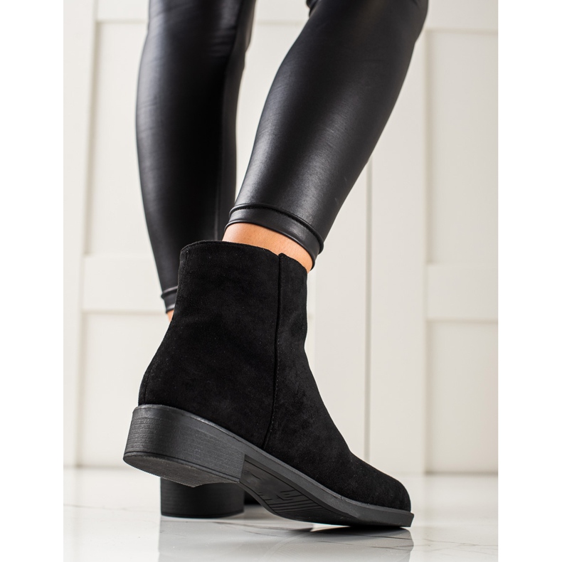 Mannika Classic suede boots black 1