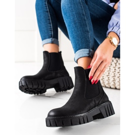 Chelsea boots made of eco leather by Sergio Leone black 1