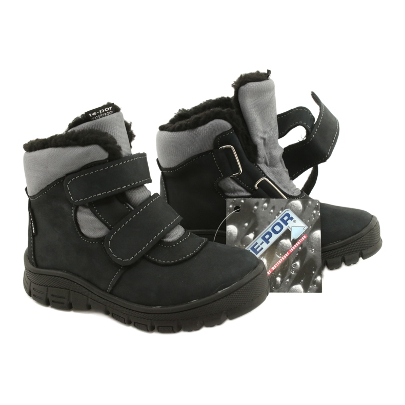 Boots boots with a Mazurek 1360 Anthracite membrane black grey 8