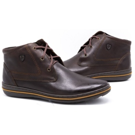 Polbut 339F dark brown men's winter boots 5