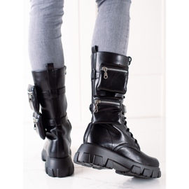 TRENDI Fashion Workers With Pockets black 1