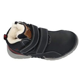 American Club XD18 / 21 Black Insulated Sports Shoes With Fur 1