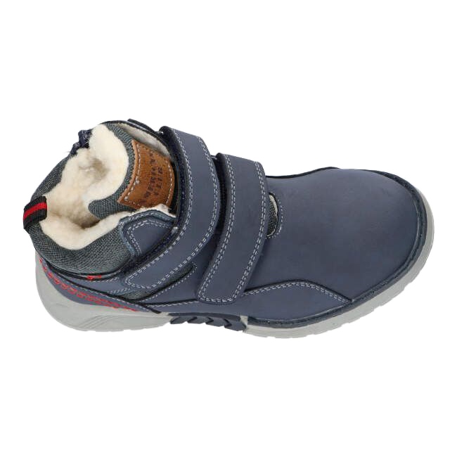 American Club XD18 / 21 Navy warm sports shoes with fur navy blue 3