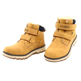 Timber boots with Velcro Camel News 21DZ20-4307 yellow 3