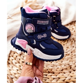 PJ2 Children's Warm Snow Boots Navy Blue Nemi Boots 2