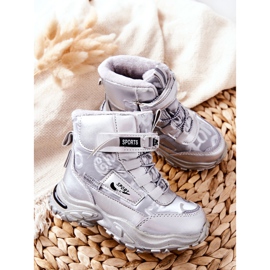 PJ2 Warm Snow Boots Silver Boots Erila 2