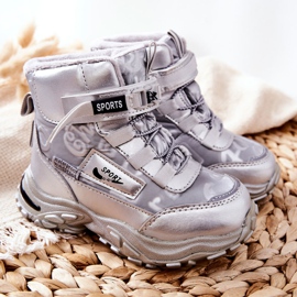 PJ2 Warm Snow Boots Silver Boots Erila 1