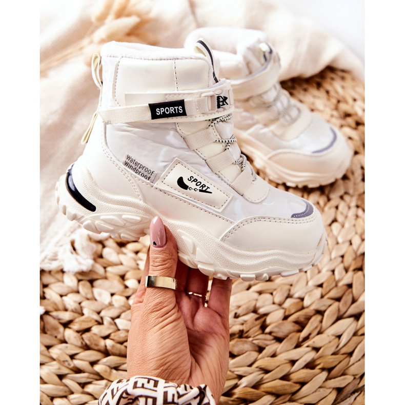 PJ2 Warm snow boots Boots Light Beige Erila 2