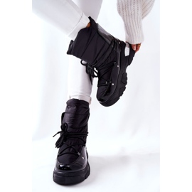 POTOCKI Snow Boots Warmed With Fur Black Holys 2
