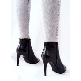 Women's Boots On High Heel Sergio Leone BT501 black 1