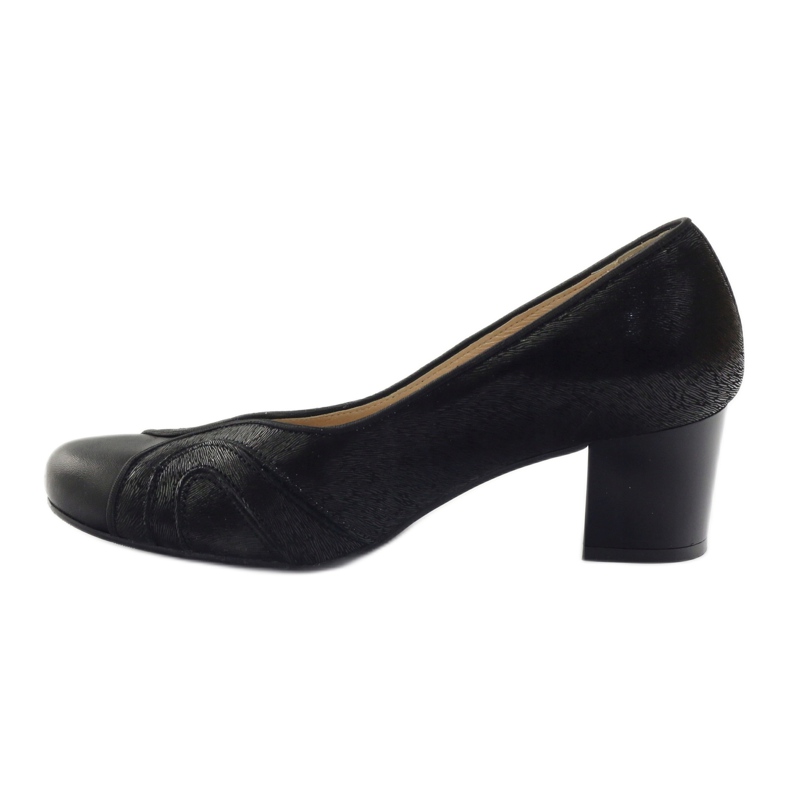 Espinto women's pumps on the pillar black 2