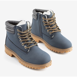 Faye children's navy blue boots 1 Faye children's navy blue boots 1