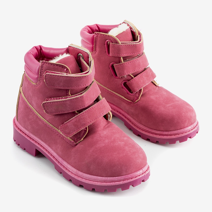 Pink children's boots Babin 1