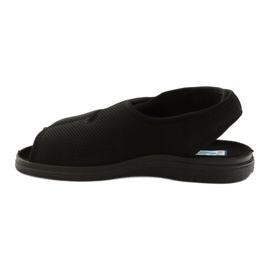 Befado 733m007 health sandals Dr.Orto black 2