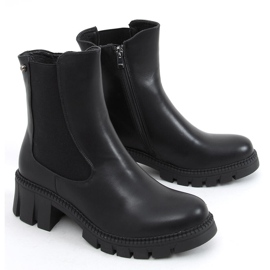 Chelsea boots with a high Tutu Black upper 1