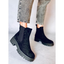 Nasty Black women's Chelsea boots 1