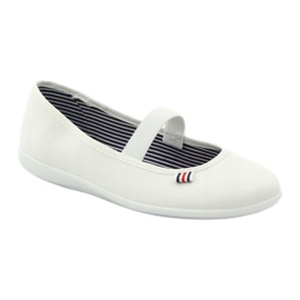 Women's white sneakers Befado 493Q003 white 1 Women's white sneakers Befado 493Q003 white 1