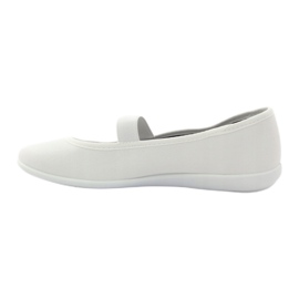 Women's white sneakers Befado 493Q003 white 2