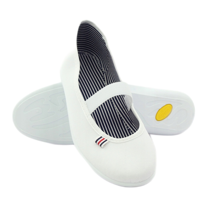 Women's white sneakers Befado 493Q003 white 3