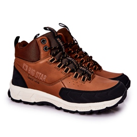 High Sport Shoes Big Star II174179 Brown black 2