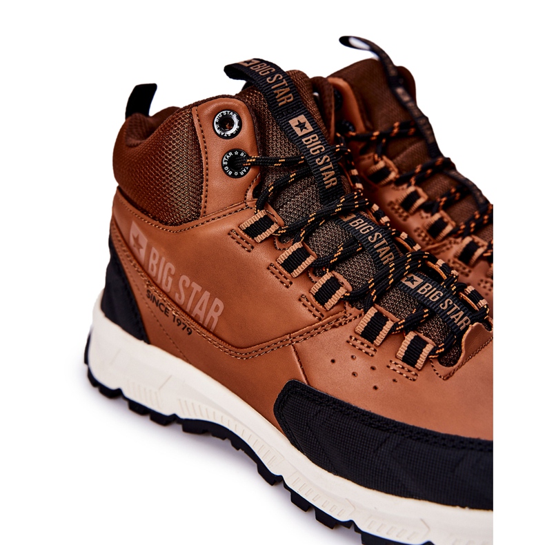 High Sport Shoes Big Star II174179 Brown black 1 High Sport Shoes Big Star II174179 Brown black 1