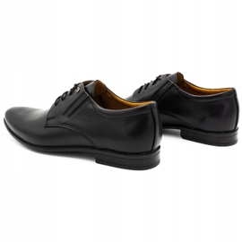 Black male leather shoes 6