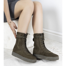 Green winter Soliz sneakers 1
