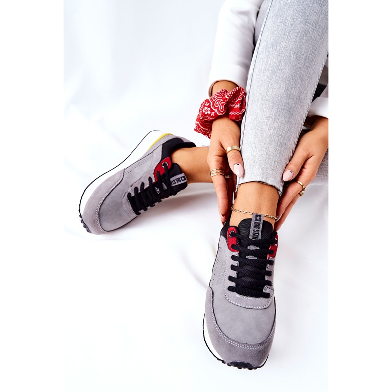 Sport Shoes Memory Foam Big Star II274406 Gray grey 2