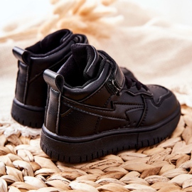 FR1 Children's High Sport Shoes Black Bartnie 2