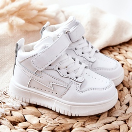 FR1 Children's High Sports Shoes White Bartnie 1 FR1 Children's High Sports Shoes White Bartnie 1