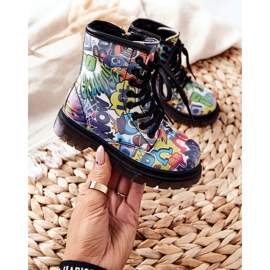 FR1 Children's Warm Boots With A Colorful Zipper Tiptop multicolored 2